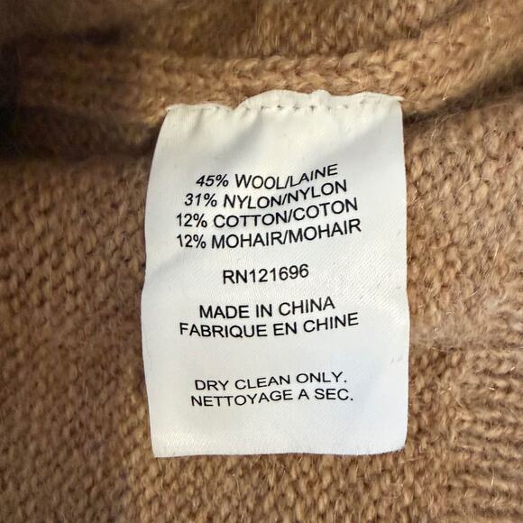 DEMYLEE X J.CREW Fair Isle Wool Mohair Blend Sweater in Multi Size M - Picture 11 of 12